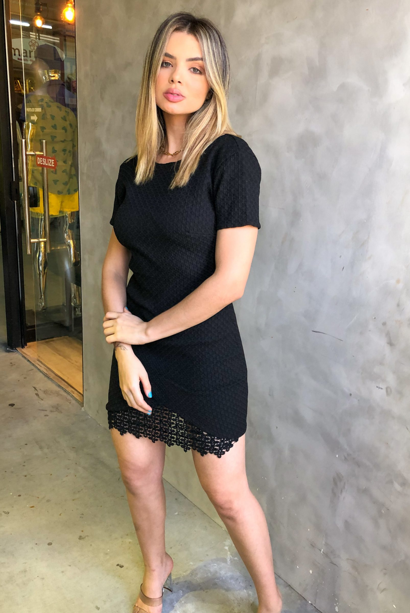 Vestido Basic Jaccquard-1432019